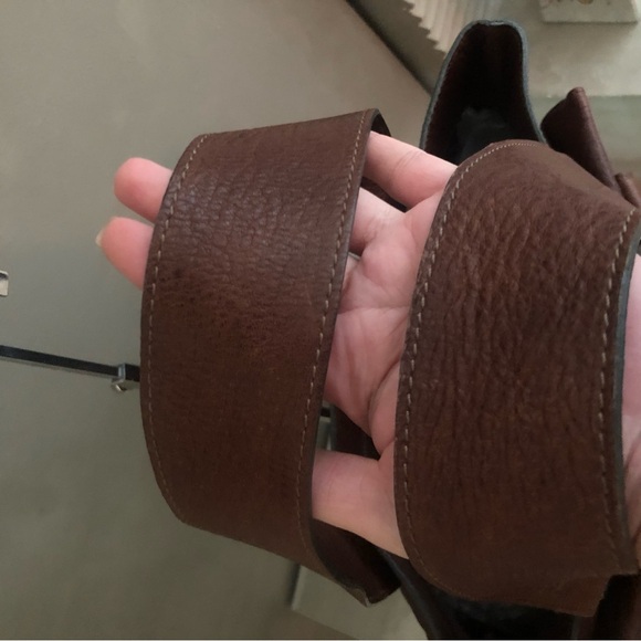 CHLOE burgundy brown leather bag - Picture 4 of 6